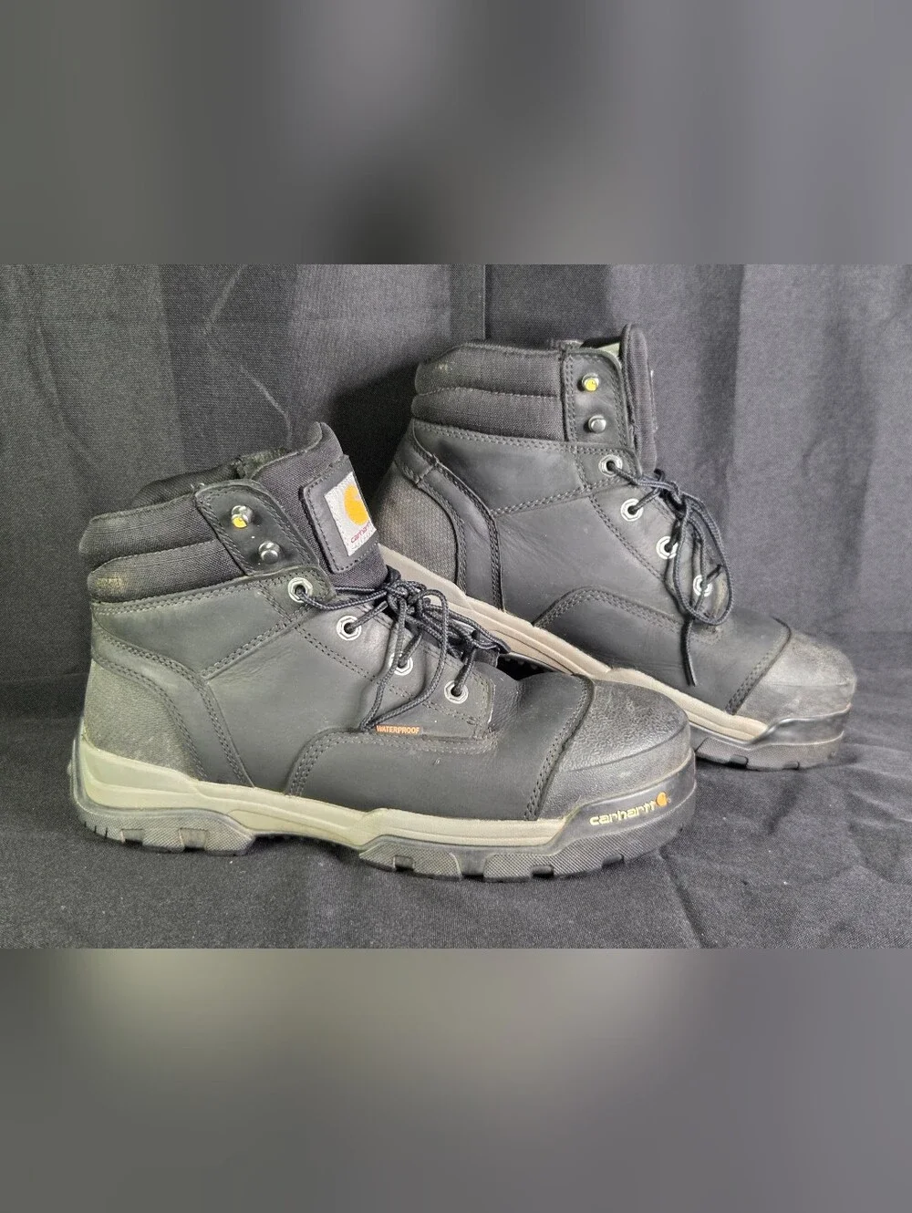 Carhartt Ground Force 6-in Waterproof Composite Toe Work Boot Size 10.5